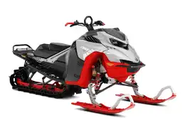 2027 Lynx Snowmobile Shredder Re Hyper Silver / Viper Red 850 E-tec®